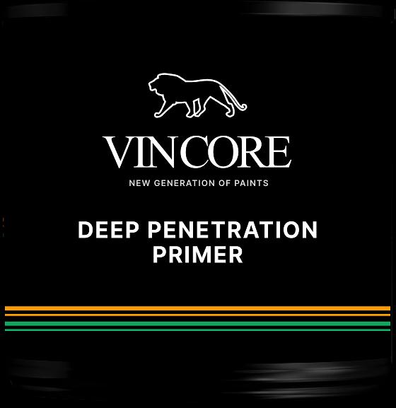 Интерьерная влагостойкая краска на акриловой основе «Vincore Deep Penetration Primer» фото 1