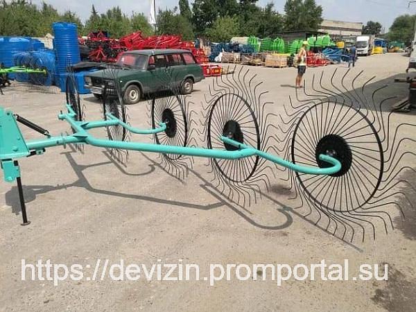 Грабли-ворошилки 4 колеса фото 2