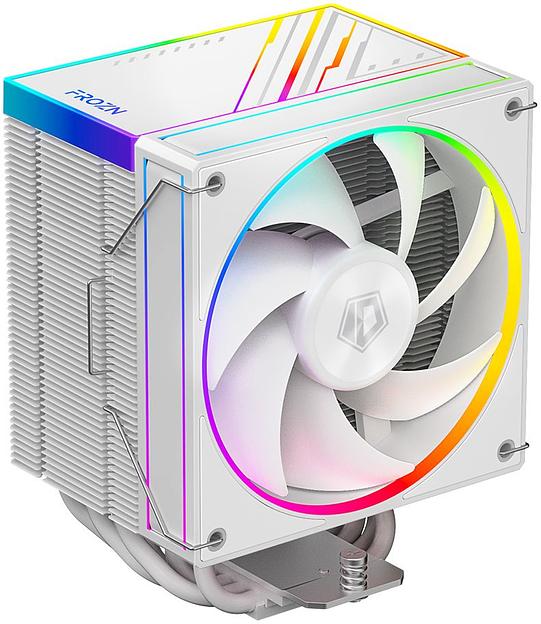 Устройство охлаждения(кулер) ID-Cooling Frozn A610 ARGB Wh Soc-AM5/AM4/1151/1200/2066/1700 4-pin Al+Cu 250W 940gr LED Ret фото 1