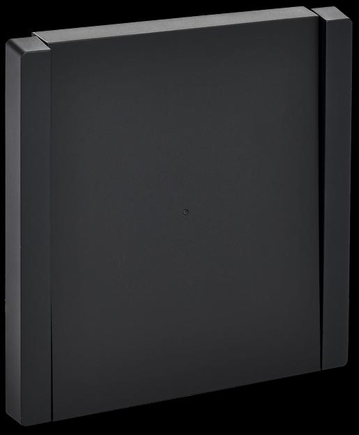 FORTE&PIANO Выключатель 1-клавишный проходной с индикацией 10А FP104 черный IEK фото 1