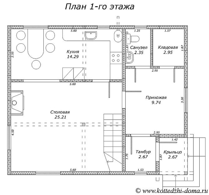 Коттедж 143 м² под заказ фото 9