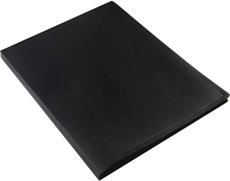 Папка метал.пруж.скоросш. Silwerhof Eco SE-04PBLK A4 пластик 0.5мм черный фото 3