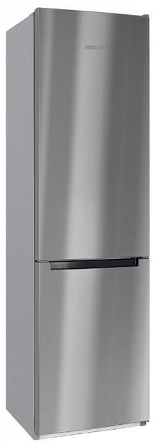 Холодильник Nordfrost NRB 154 X нержавеющая сталь мат. двухкамерный 238/115 морозилка снизу фото 1