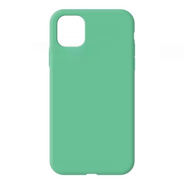 Силиконовый чехол для iPhone 11 «Silicone Case» (тиффани) 50 ОПТ фото 1