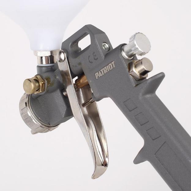 Краскораспылитель Patriot LV 162А 400л/мин соп.:1.5мм бак:0.5л серый фото 5