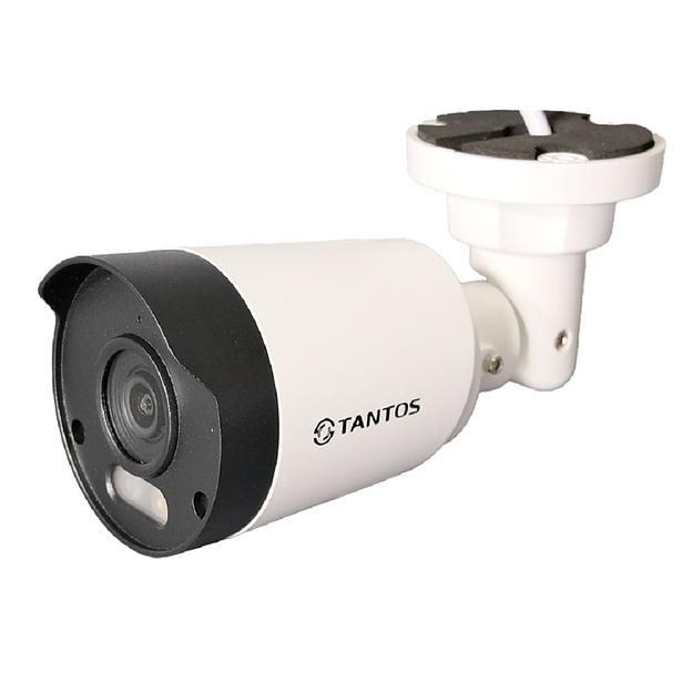 Камера видеонаблюдения IP Tantos TSi-Pe50FP 2.8-2.8мм цв. корп.:белый/черный (00-00124865) фото 1