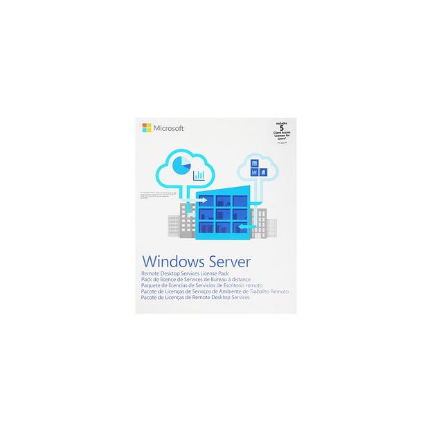 ПО Microsoft Windows Rmt Dsktp Svcs CAL 2019 MLP 5 User CAL 64 bit Eng BOX (6VC-03805) фото 1