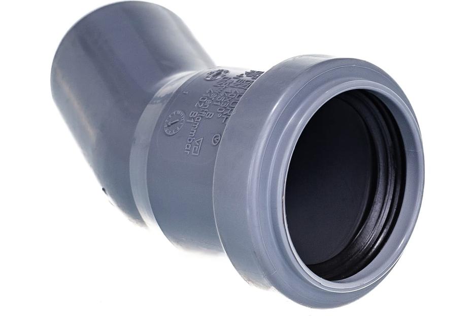 Отвод канализационный 40х30 град. фото 6