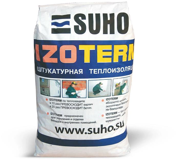 Штукатурная теплоизоляция IZOTERM фото 1