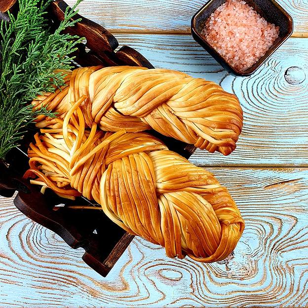 Сыр копчёный косичка «Деревенский» 5 кг ОПТ  фото 1