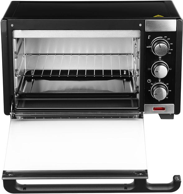 Мини-печь Hyundai MIO-HY091 20л. 1380Вт черный фото 3