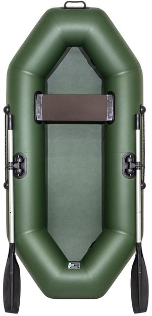 Лодка Барс 230, габариты: 2300*1000*280 мм., цвет: зеленый фото 1