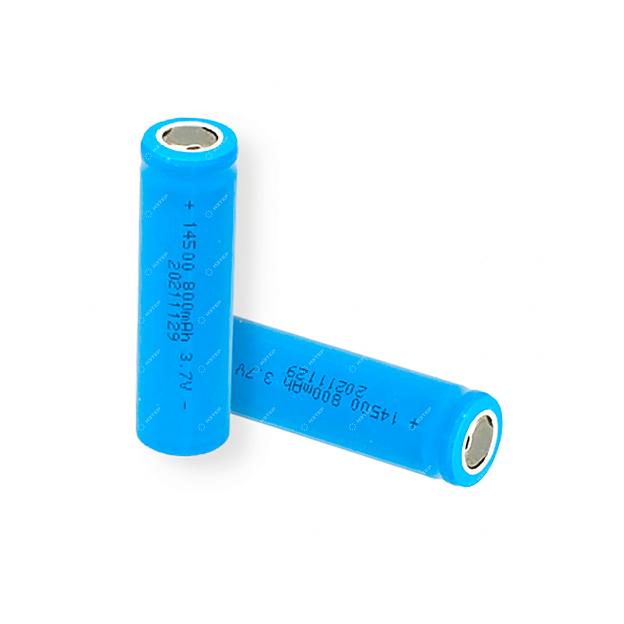 Аккумулятор 14500 Li-Ion 3,7V 800mAh 2C/3C фото 1