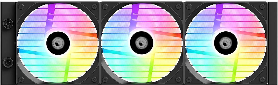 Система водяного охлаждения ID-Cooling FX360 TD ARGB Soc-AM5/AM4/1200/1700/1851 черный 4-pin 27.2dB Al+Cu LCD 350W Ret фото 3