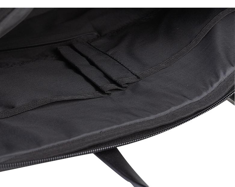 Папка-портфель Deli 63751BLACK 1 отдел. терилен черный фото 2