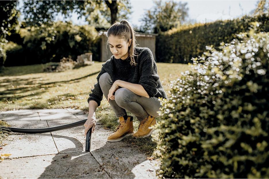 Строительный пылесос Karcher WD 6 P S V-30/6/22/T + DDC (YSY) 1300Вт (уборка: сухая/сбор воды) желтый фото 7