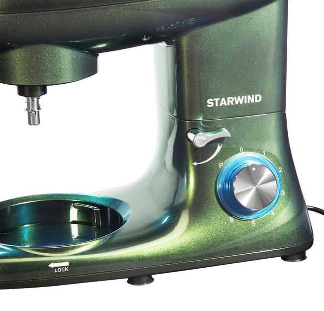 Миксер планетарный Starwind SPM7166 1900Вт хамелеон фото 8