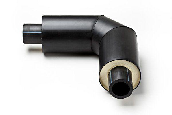 Отвод ППУ ПЭ 89/160 фото 1