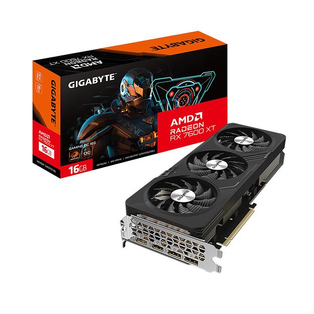 Видеокарта Gigabyte (GV-R76XTGAMING OC-16GD) Radeon RX 7600 XT GAMING OC 16G фото 3