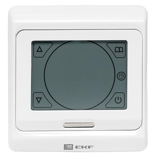 Сенсорный термостат для теплых полов электронный 16А 230В фото 2