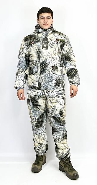 Костюм камуфляжный зимний, «Зима», ткань «Алова», опт фото 1