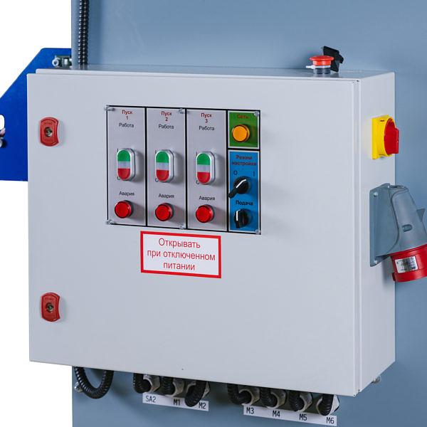 Станок для очистки профильных труб от ржавчины SGPS-100 фото 2