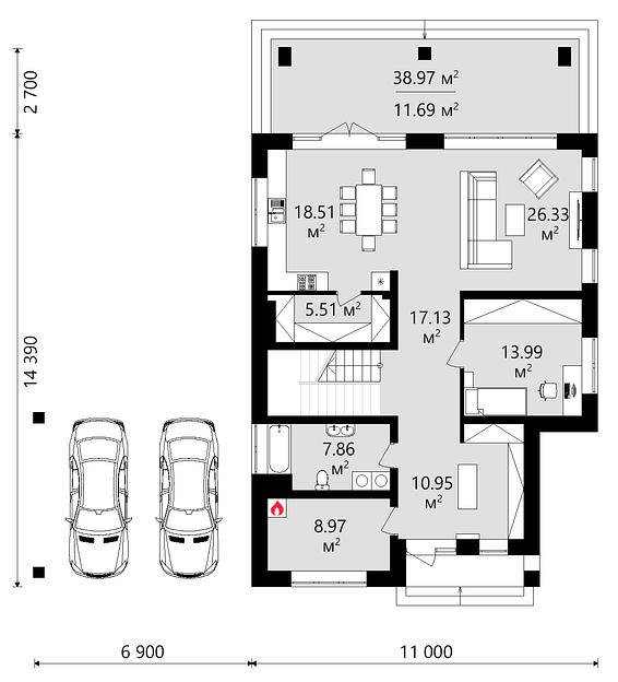 Проект дома KDR – 123 фото 4