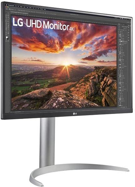 Монитор LG 27" UltraFine 27UP850K-W серебристый IPS LED 5ms 16:9 HDMI M/M матовая HAS 1200:1 400cd 178гр/178гр 3840x2160 60Hz DP 4K USB 5.9кг фото 5