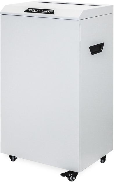 Шредер Heleos УО65-4 серый (секр.P-4) фрагменты 30лист. 65лтр. скрепки скобы пл.карты CD фото 2