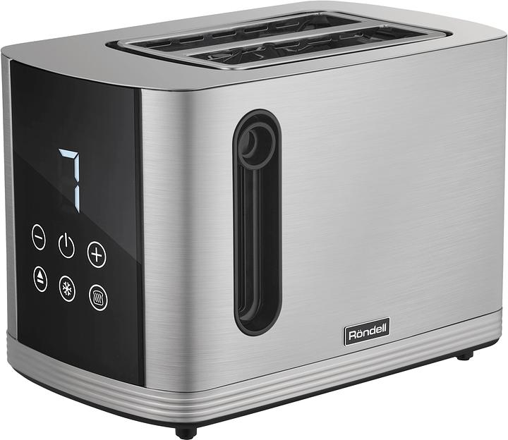 Тостер Rondell RDE-1201 800Вт стальной фото 1