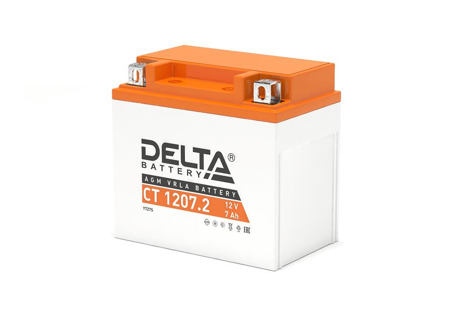 Аккумуляторная батарея DELTA BATTERY CT 1207.2 фото 2