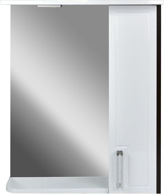 Зеркало-шкаф Мираж 60 DORATIZ 2711.092, правый, белый, венге фото 1