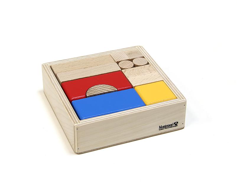 Конструктор деревянный 20 деталей, цветной арт.КМЦ.2 ОПТ фото 1