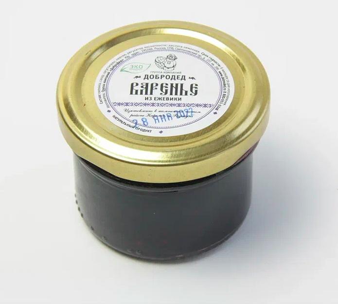 Варенье из Ежевики баночка 120 г/105 мл опт фото 1