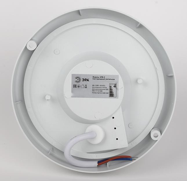 ЭРА Б0047620 Светильник ЖКХ светодиодный SPB-201-0-65K-012 IP65 12Вт 1140Лм 6500К D155 КРУГ фото 5