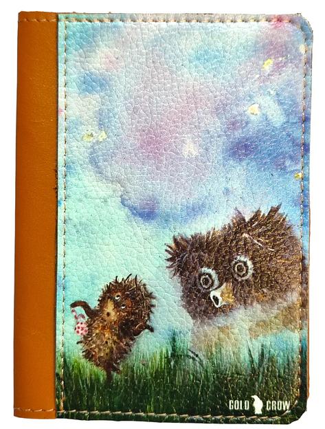 Обложка на паспорт «Ежик в тумане танцует» ОПТ фото 1