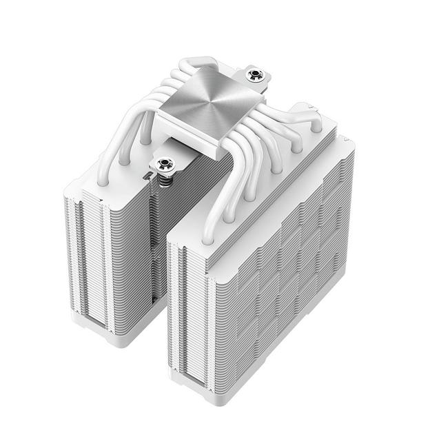 Вентилятор для процессора Deepcool AG620 DIGITAL WH ARGB white Socket 115X/1700/1200/AM4/AM5, 120mm, 1950rpm, 29,4 дБ, 260W, PWM 4-pin, Al+Cu (R-AG620 фото 6