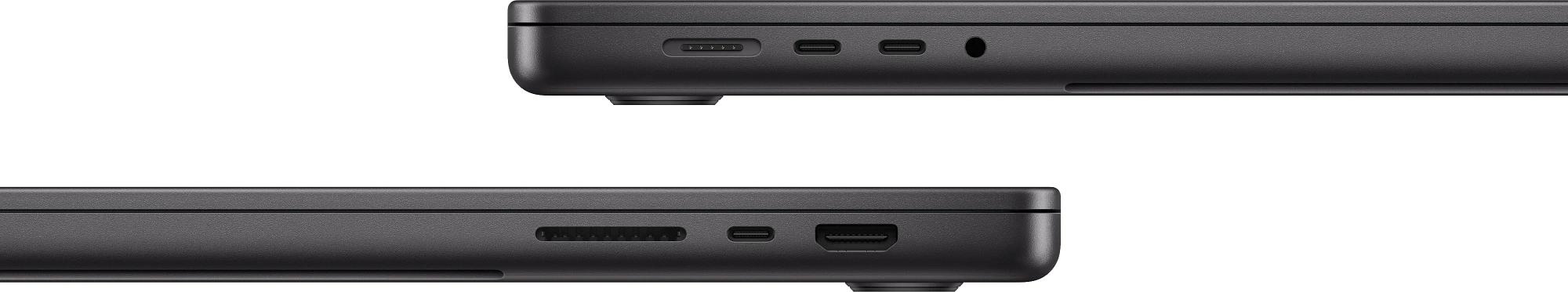 Ноутбук Apple MacBook Pro A3403 M4 Pro 14 core 48Gb SSD512Gb/20 core GPU 16.2" Liquid Retina XDR (3456x2234) Mac OS black WiFi BT Cam (MX2Y3HN/A) фото 3