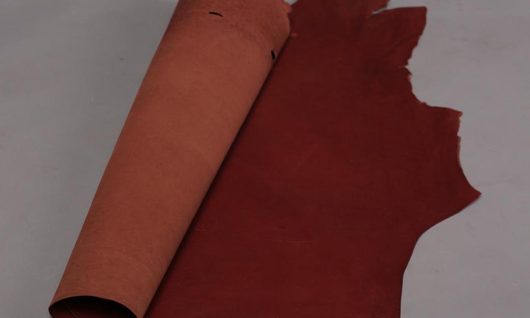 Кожа натуральная - краст коньяк 2.1-2.5 ОПТ фото 1