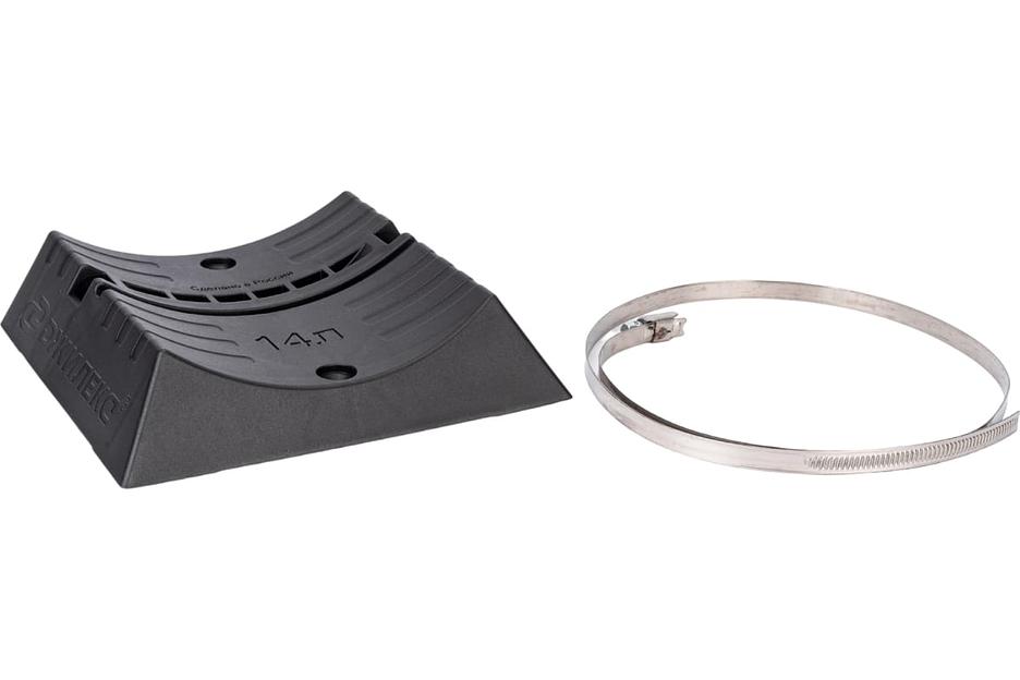 Кронштейн со стальным хомутом для крепления расширительных баков отопления 14 л. фото 2