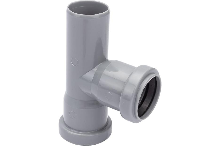 Тройник канализационный 87.5 град. 40 х 40 фото 4