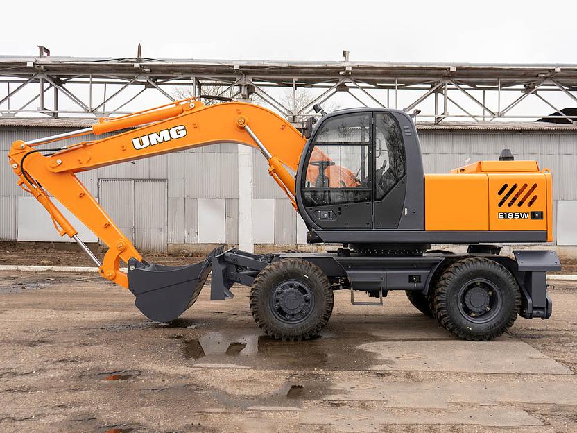 Колесный экскаватор E185W фото 3