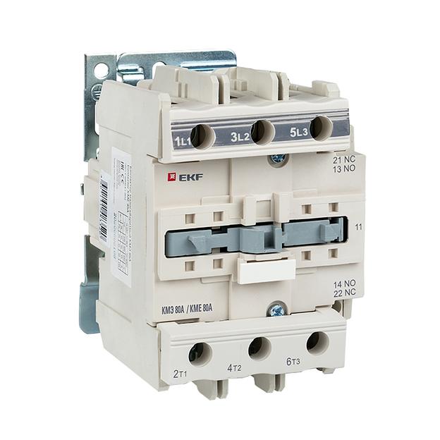Контактор КМЭ 80А 220В NO+NC EKF ctr-s-80-220 фото 3