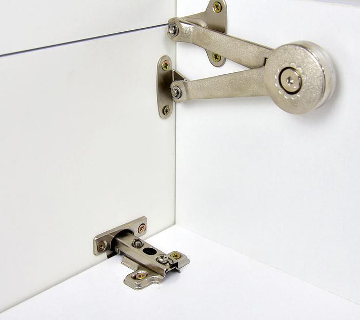 Тумба Аттика 105 DORATIZ 9912.325, белая патина золото, под умывальник фото 8