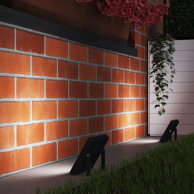 Прожектор уличный Gauss Elementary 613100330 светодиодный 30Вт корп.алюм.черный фото 6