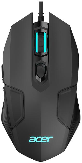 Мышь Acer OMW170 черный оптическая (3200dpi) USB (6but) фото 1