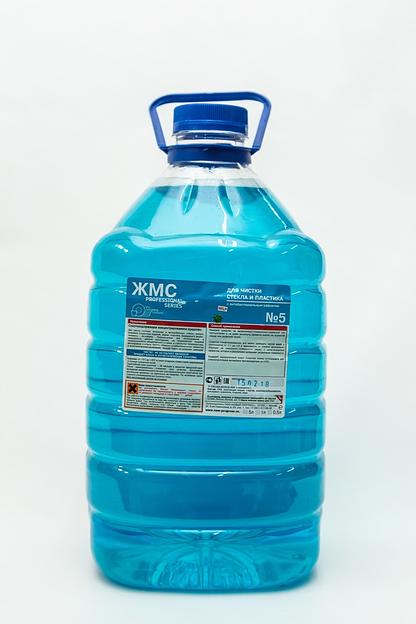 ЖМС №5 Средство для мытья стекол в ПЭТ - концентрат (5л) ОПТ фото 1