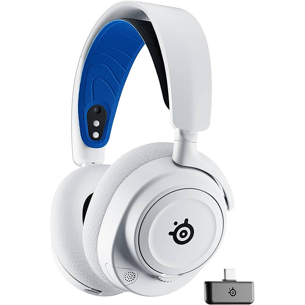 Наушники SteelSeries Arctis Nova 7P Wireless White фото 1
