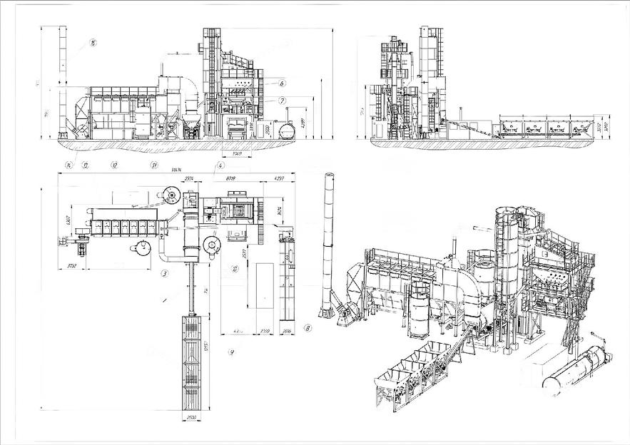 Асфальтобетонный завод БМЗ-80 фото 9
