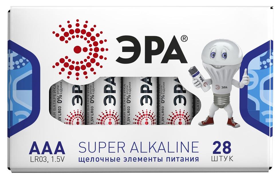 Батарейка ЭРА LR03-28 box (28/1120/44800) фото 3